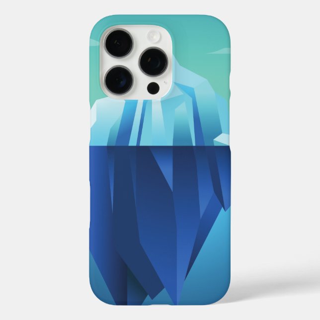 Seascape mit Strand, Great Wave & Mount Sea Case (Rückseite)