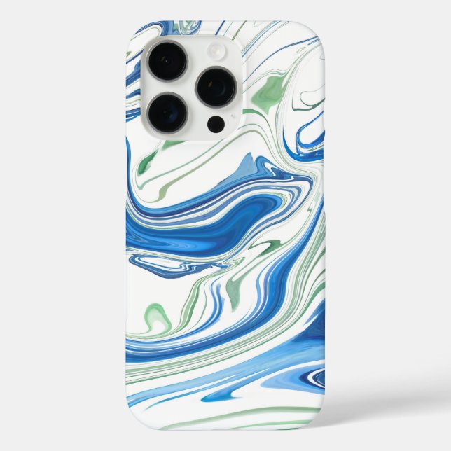 Seascape mit Strand, Great Wave & Mount Sea Case (Rückseite)