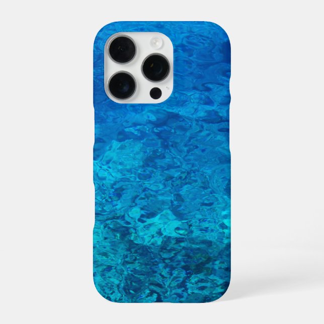Seascape mit Strand, Great Wave & Mount Sea Case iPhone 16 Pro Hülle (Rückseite)