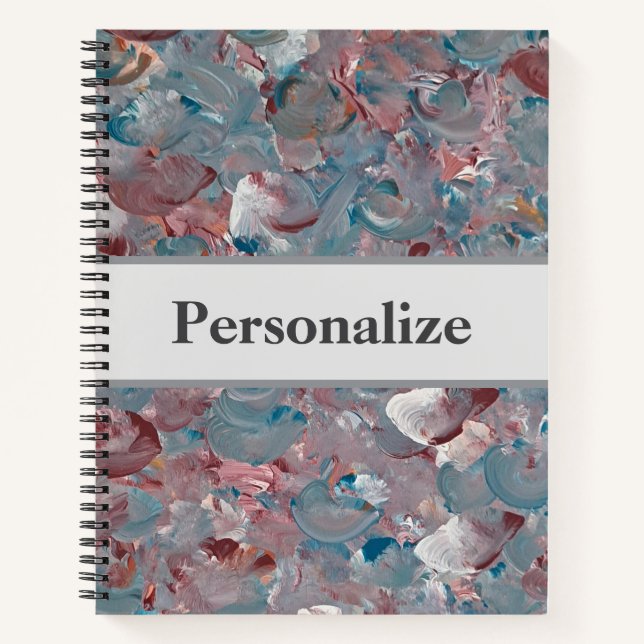 Seascape Personalisiertes Notebook Notizbuch (Vorderseite)