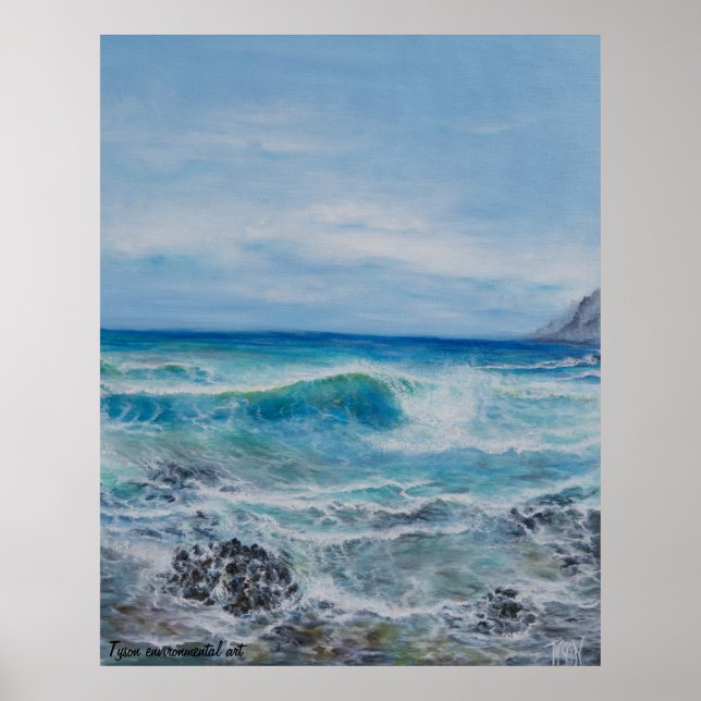 Seascape Poster (Vorne)