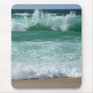 Seascape Sea Waves Beach Seaside TrendTemplate Mousepad