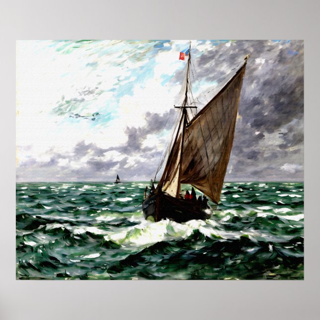 Seascape Storm Poster (Vorne)