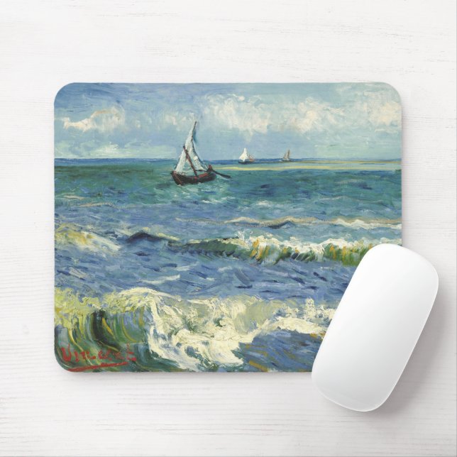 Seascape | Vincent Van Gogh Mousepad (Mit Mouse)