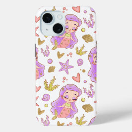 Seascape with Beach, Great Wave & Mount Sea Case