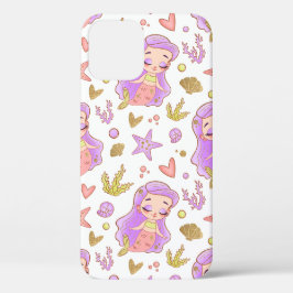 Seascape with Beach, Great Wave & Mount Sea Case