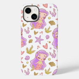 Seascape with Beach, Great Wave & Mount Sea Case