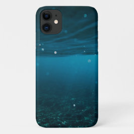 Seascape with Beach, Great Wave & Mount Sea Case
