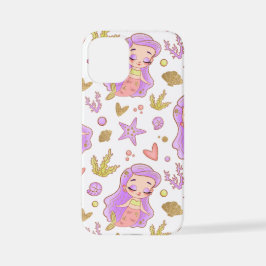 Seascape with Beach, Great Wave & Mount Sea Case iPhone 12 Mini Hülle