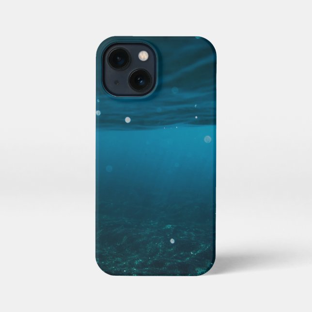  Seascape with Beach, Great Wave & Mount Sea Case iPhone 13 Mini Hülle (Rückseite)