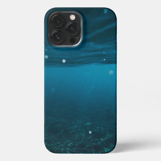  Seascape with Beach, Great Wave & Mount Sea Case iPhone 13 Pro Max Hülle (Rückseite)