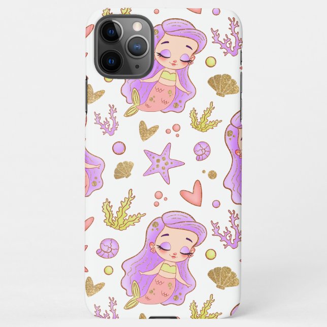  Seascape with Beach, Great Wave & Mount Sea Case iPhone Hülle (Rückseite)