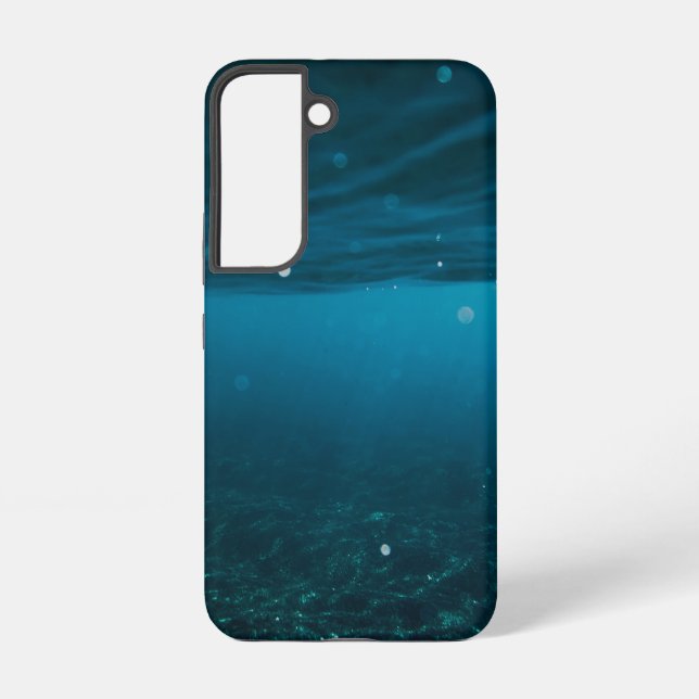  Seascape with Beach, Great Wave & Mount Sea Case Samsung Galaxy Hülle (Rückseite)