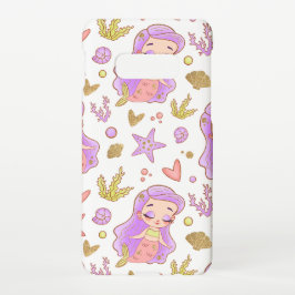 Seascape with Beach, Great Wave & Mount Sea Case Samsung Galaxy S10E Hülle