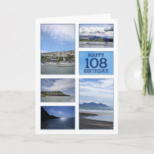 Seascapes 108. Geburtstagskarte Karte
