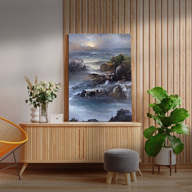 Seascapes Reihe 2/3 Leinwanddruck (Von Creator hochgeladen)