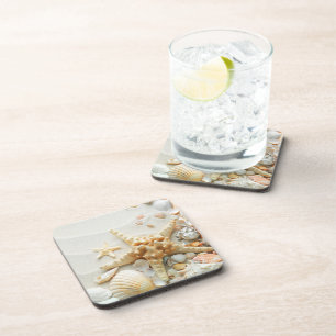 Seashell am Untersetzer