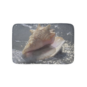 Seashell auf Insel des Strand-  Sanibel, Florida Badematte
