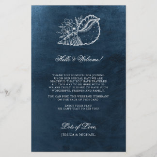 Seashell Beach Hochzeit Willkommensreise der Marin