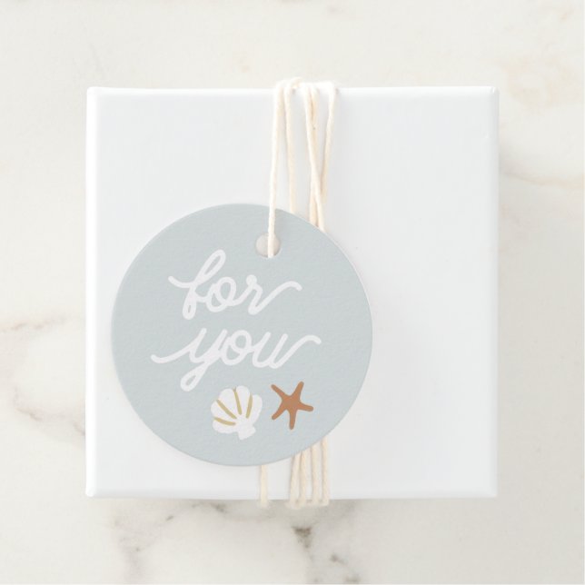 Seashell Beach Starfish für Sie Geschenkanhänger (Beispiel)