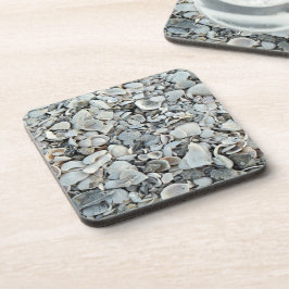 Seashell Drift Coastal Mix Getränkeuntersetzer