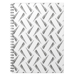 Seashell elegante, nahtlose Muster-Zwischenwand Notizblock