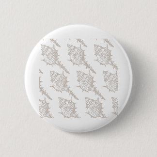 Seashell elegantes Muster Button