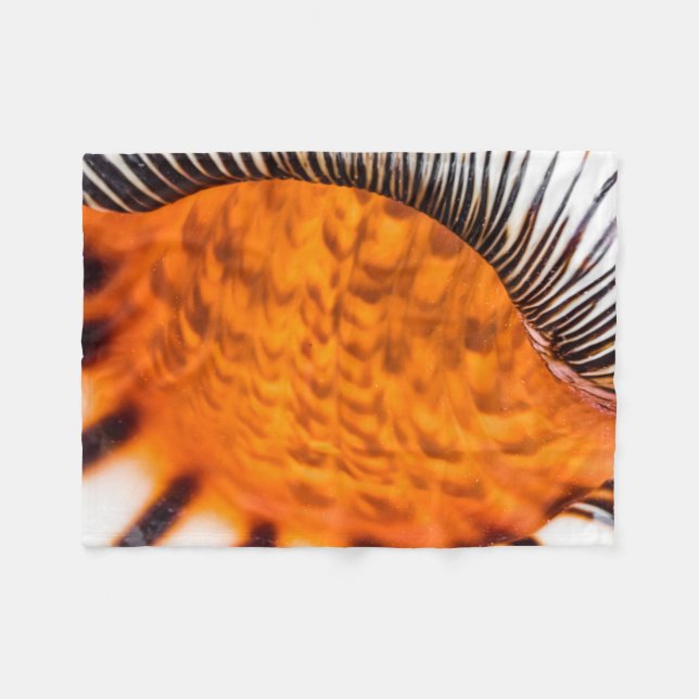 Seashell Fleecedecke (Vorderseite (Horizontal))