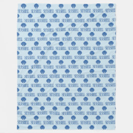 Seashell Fleecedecke