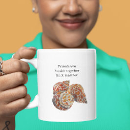 Seashell/Fossickers Kaffeetasse