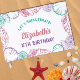 Seashell Girls Birthday Gästebuch