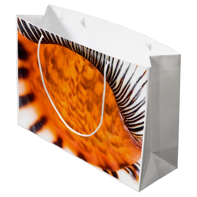 Seashell Große Geschenktüte (Rückseite Schrägansicht)