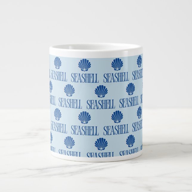 Seashell Jumbo-Tasse (Vorderseite)