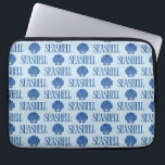 Seashell Laptopschutzhülle<br><div class="desc">🖤</div>