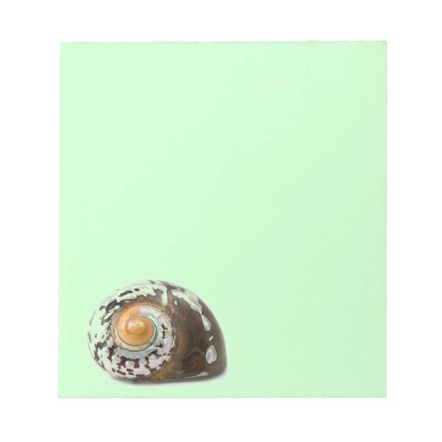 Seashell Notepad Notizblock (Vorderseite)