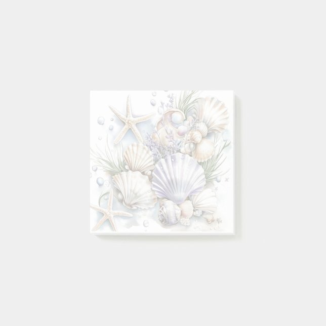 Seashell Notes Post-it Klebezettel (Vorderseite)
