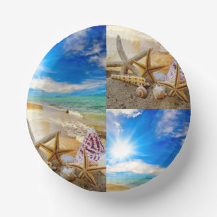 Seashell Pappteller