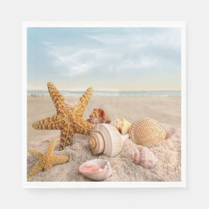 Seashell Party Servietten