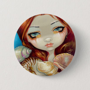 "Seashell-Schönheits-" Knopf Button