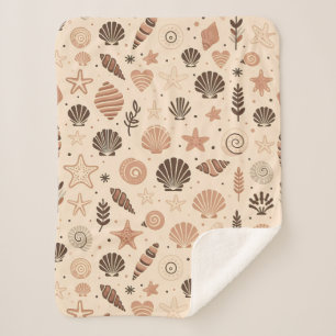 Seashell Seamless Pattern Sherpadecke
