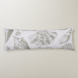 Seashell Soft Antique Art Beach Muscheln Seitenschläferkissen