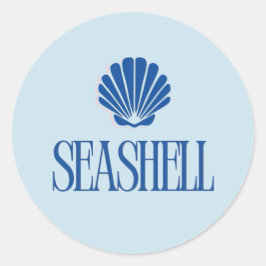 Seashell Sticker