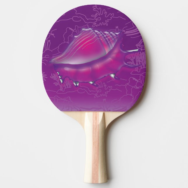 Seashell Tischtennis Schläger (Vorderseite)