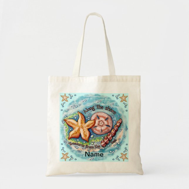 Seashell Treasures  tote bag Tragetasche (Vorne)