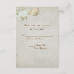 Seashell UAWG RSVP Karte