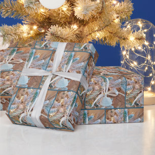 Seashell Weihnachtsschmuck Geschenkpapier