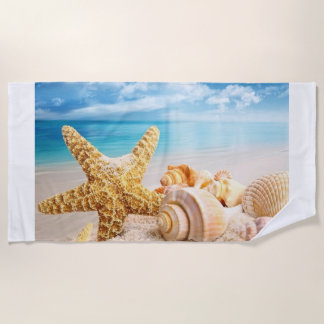 Seashells-Badetuch Strandtuch