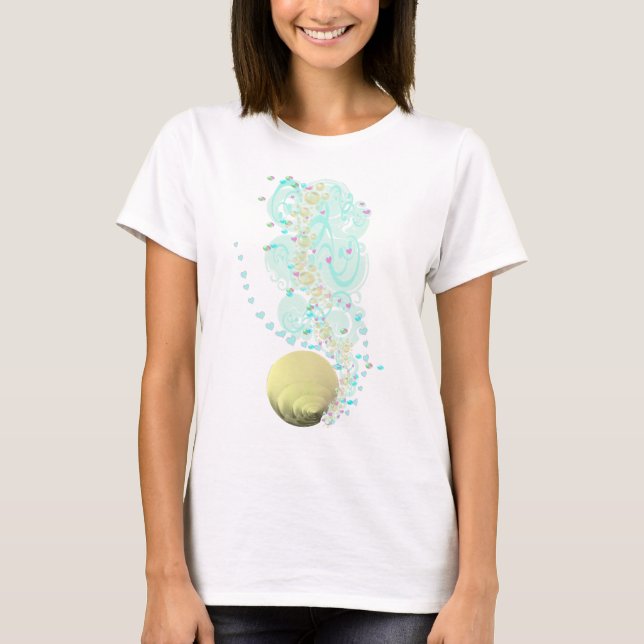 SeaShells BeachWedding T-Shirt (Vorderseite)