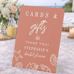 Seashells Cards & Gifts Terrakotta-Brautjungfernpa Sockelschild