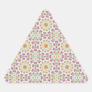 Seashells Dreieckiger Aufkleber